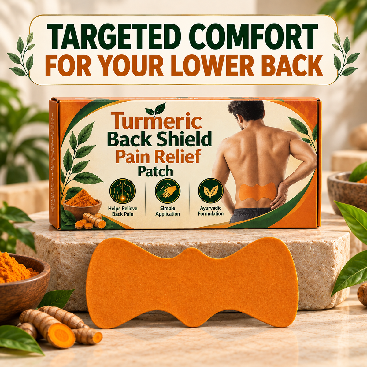 Turmeric Back Shield Pain Relief Patch