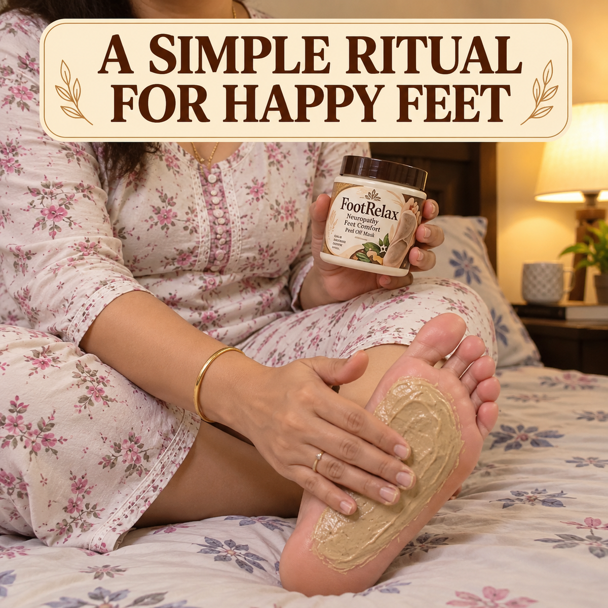 FootRelax - Neuropathy Feet Comfort Peel Off Mask