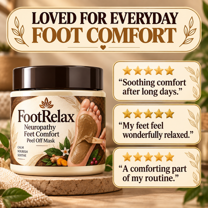 FootRelax - Neuropathy Feet Comfort Peel Off Mask