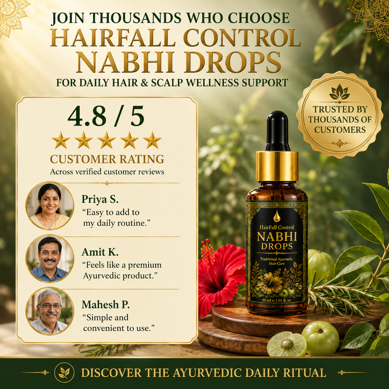 HairFall Control Nabhi Drops