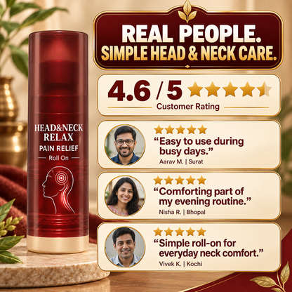 Head&Neck Relax Pain Relief Roll On