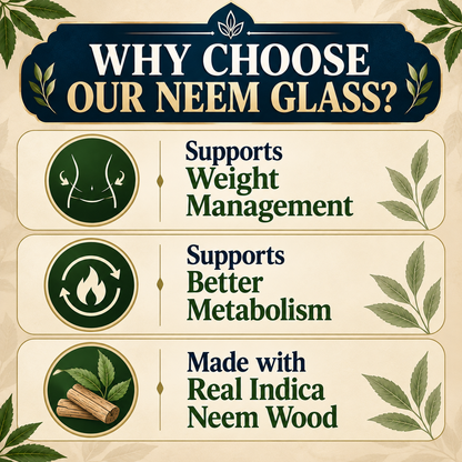 Indica Neem Heartwood Weight Loss Glass