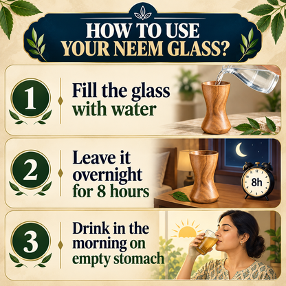 Indica Neem Heartwood Weight Loss Glass