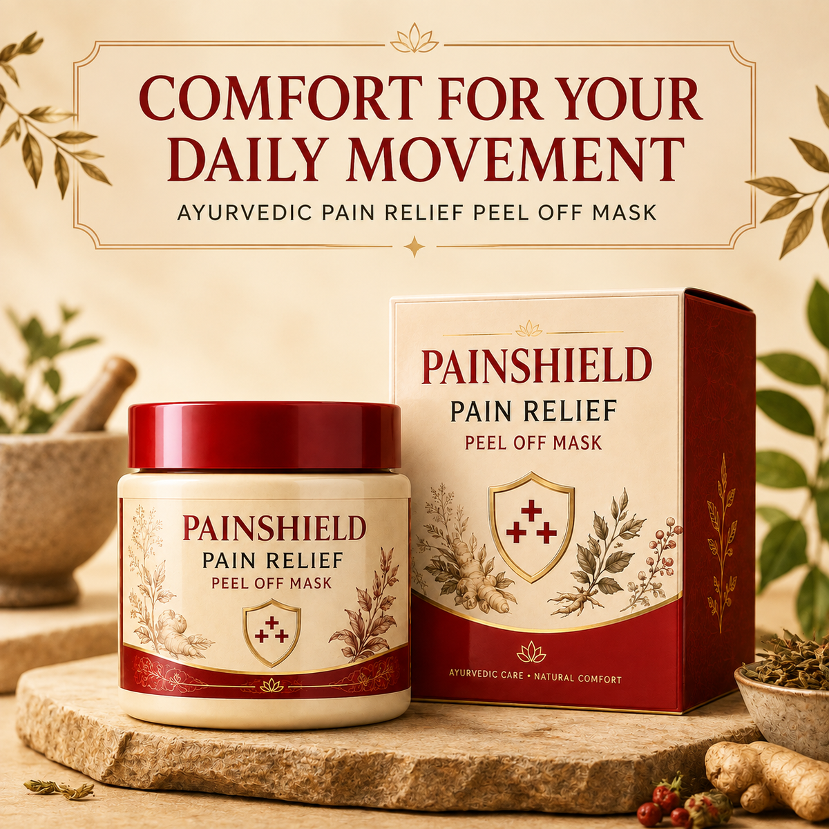 PainShield - Pain Relief Peel Off Mask