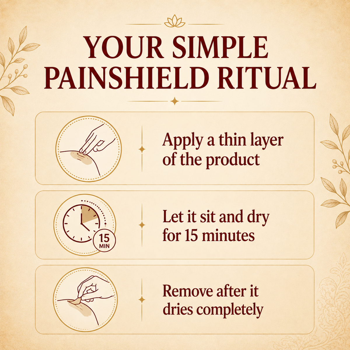PainShield - Pain Relief Peel Off Mask