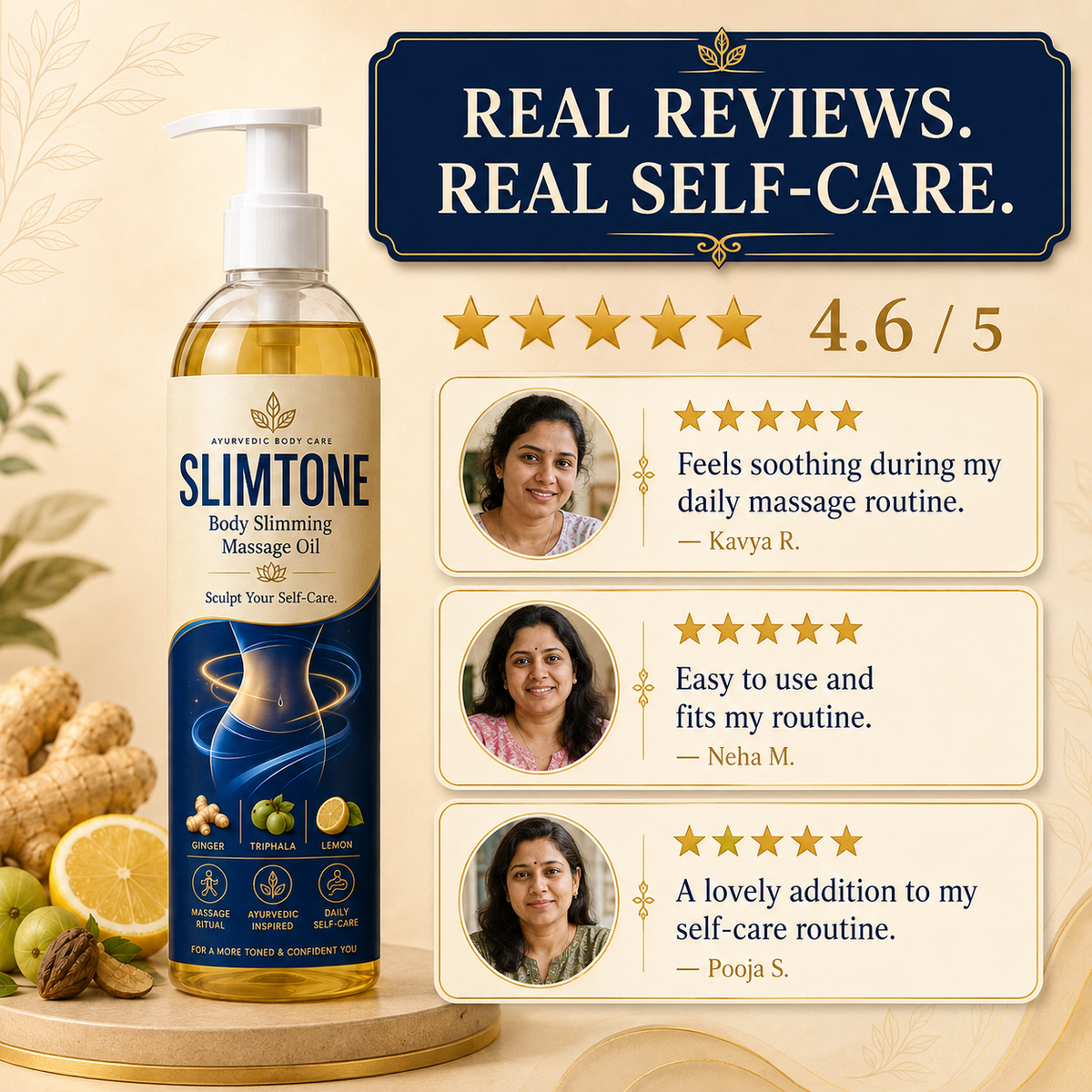Slimtone Body Slimming Massage oil