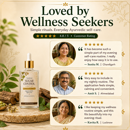 Vijaysar Sugar Nabhi Oil - Natural Blood Sugar Management