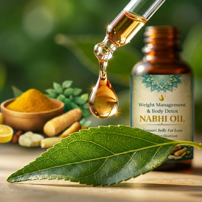 Weight Management and Body Detox Nabhi Oil (All Natural)