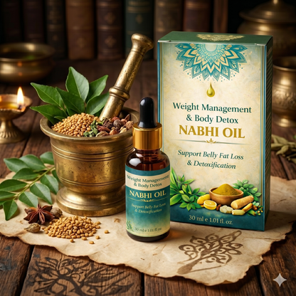 Weight Management and Body Detox Nabhi Oil (All Natural)